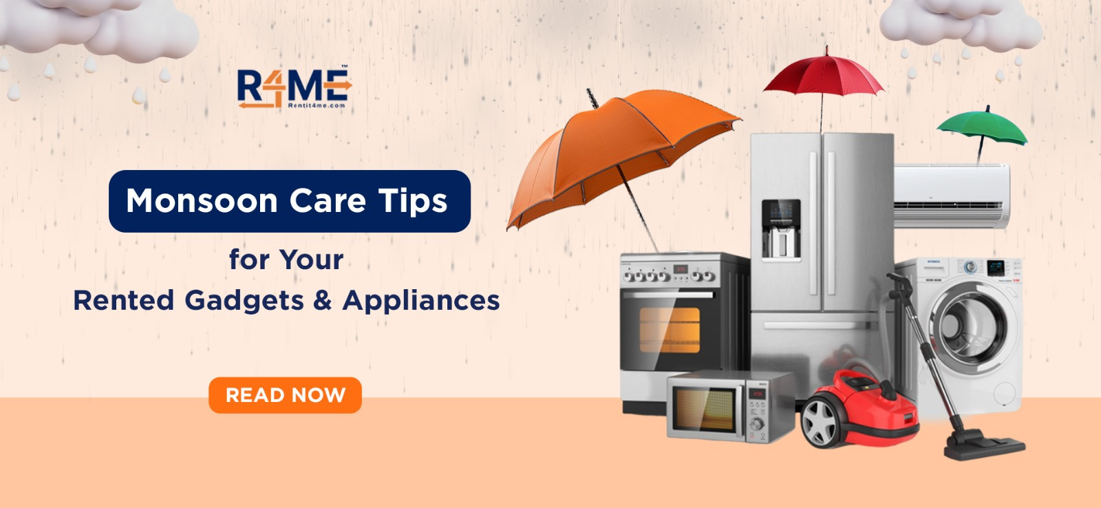 Monsoon Care Tips for Your Rented Gadgets and Appliances