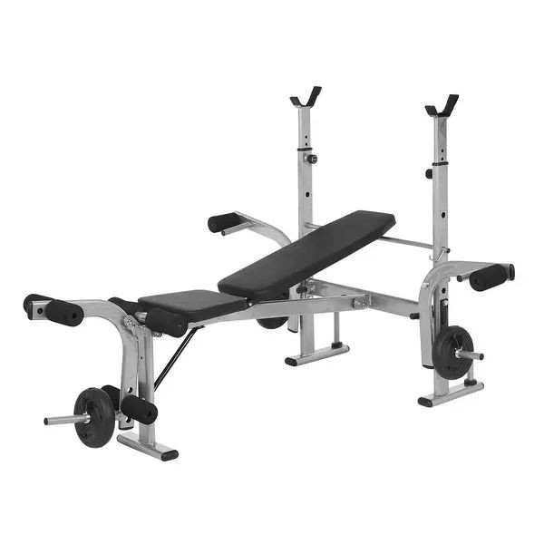 Combo - Adjustable Bench & Mini Squat Rack on rent