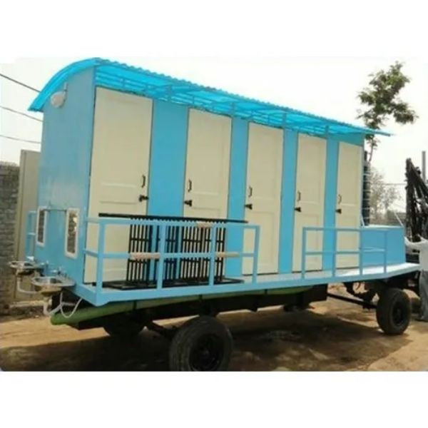 Mobile Toilet Van 6 seater Iron (10000 ltr waste tank) on rent