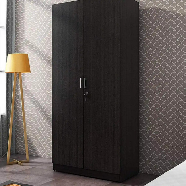 Double Door Wooden Wardrobe on rent