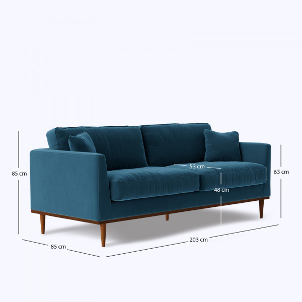 Reveltin 2 Seater Sofa - 61" on rent