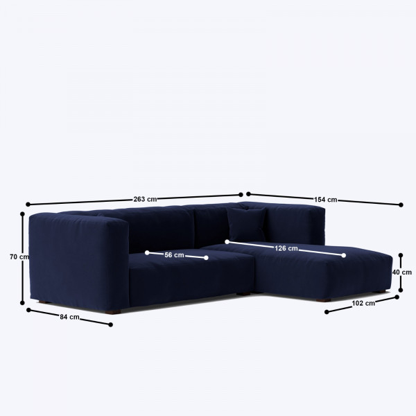 Orencco L Shape Sofa on rent