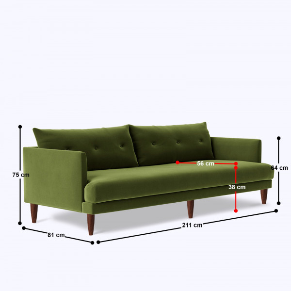 Offlen 2 Seater Sofa - 57 on rent