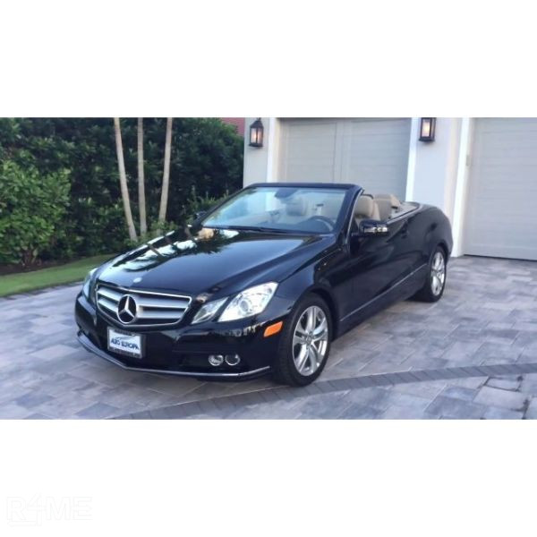 Mercedes E350 Convertible on rent