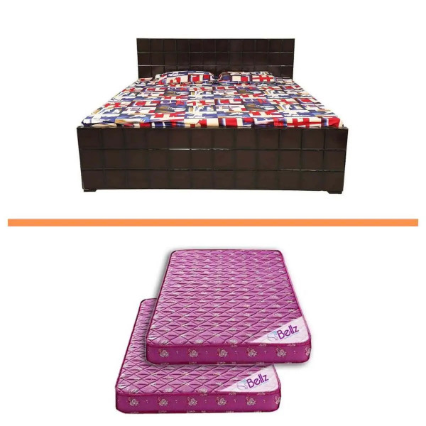 Double Bed With Mattress  (6×6) on rent