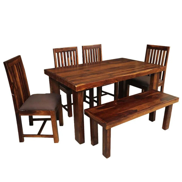 Weave 6 Seater Dining Set on rent